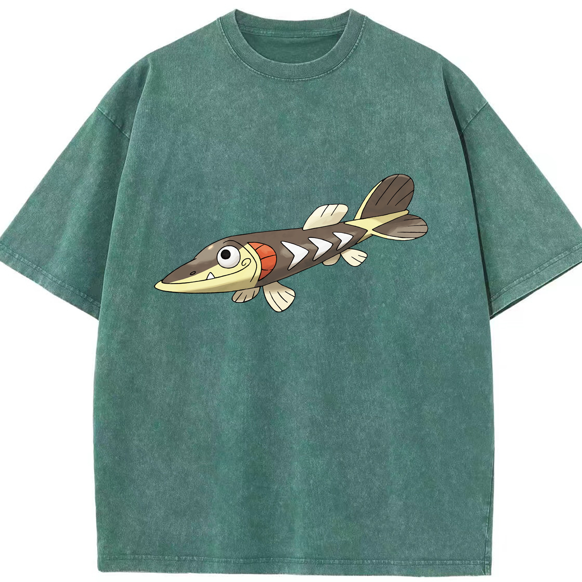 （画像用） ポケットモンスター Pokémon 綿100% ヴィンテージ風 半袖Tシャツ（フロントプリント）